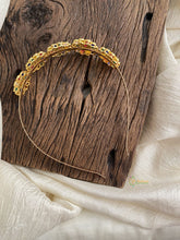 Gold Look Alike Multicolour Flower Head band - G11450
